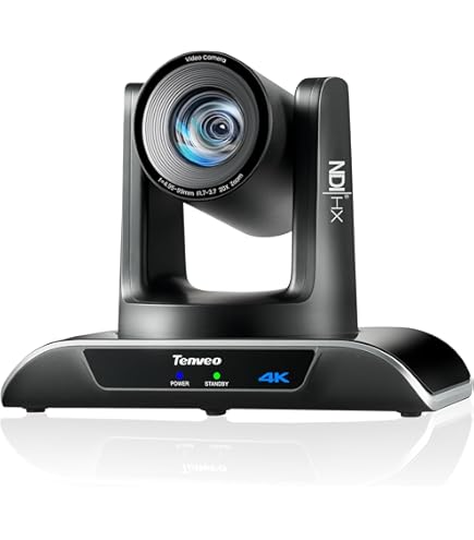 Amazon.com: Tenveo UHD 4K PTZ Conference Room Camera 12X Optical